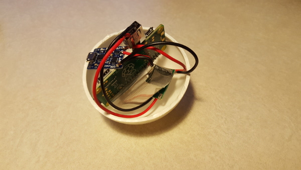microcontroller inside juggling ball